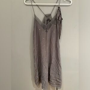 Zadig & Voltaire Risty Diamente Silk Dress
